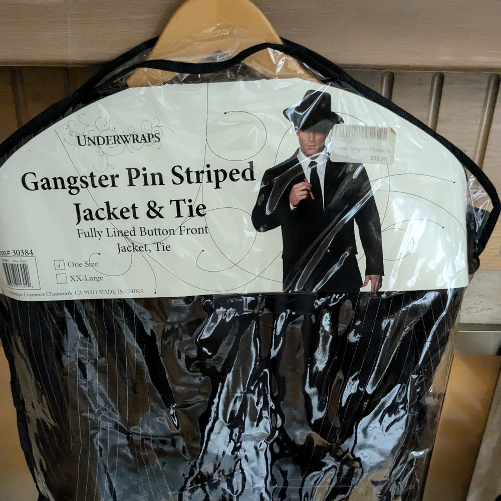 Man gangster costume